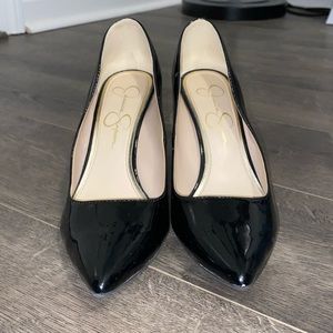 Jessica Simpson patent leather pumps.